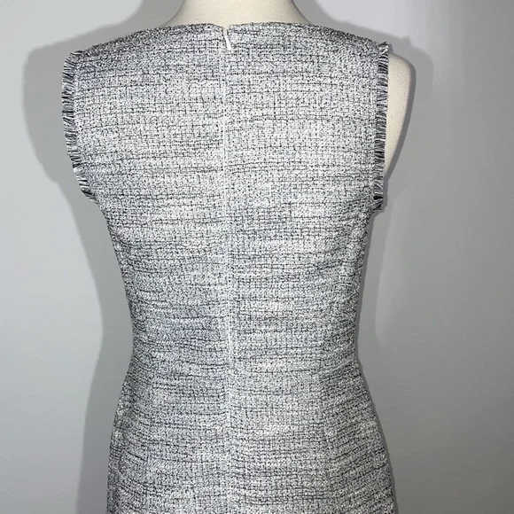 Banana republic tweed sleeveless dress size 4 - Picture 4 of 10